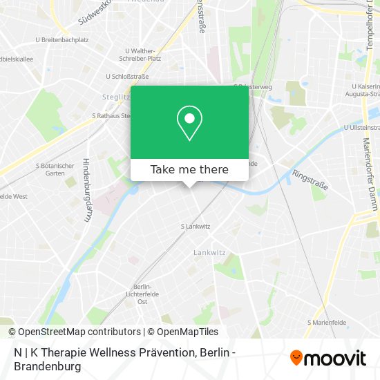 N | K Therapie Wellness Prävention map