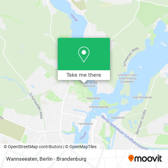 Карта Wannseeaten