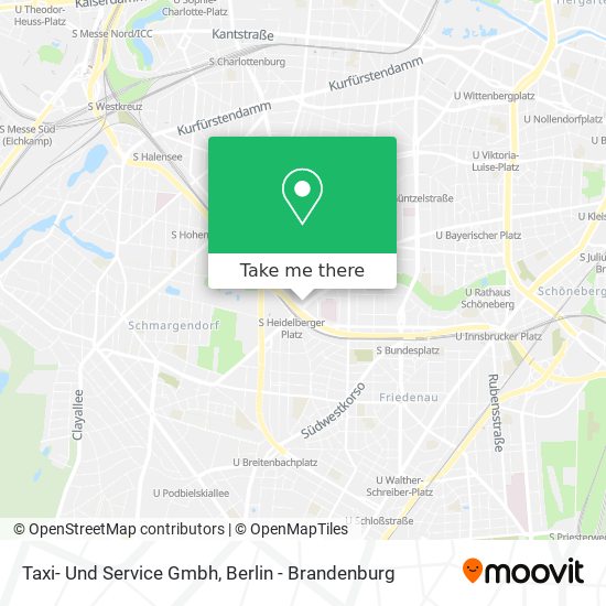 Taxi- Und Service Gmbh map