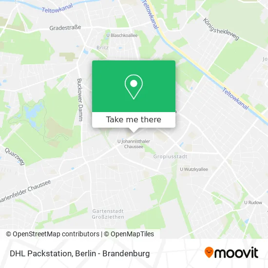 Карта DHL Packstation