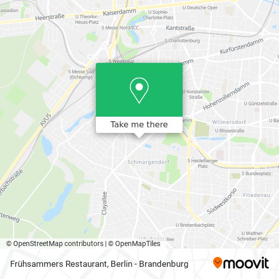 Frühsammers Restaurant map