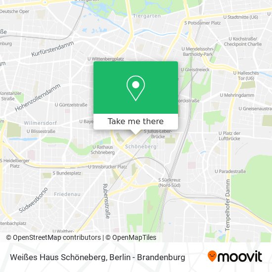Карта Weißes Haus Schöneberg