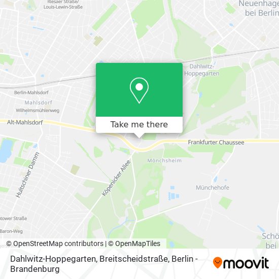 Dahlwitz-Hoppegarten, Breitscheidstraße map