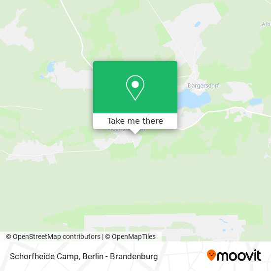 Schorfheide Camp map