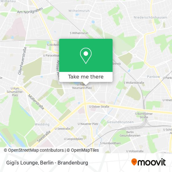Карта Gigi's Lounge