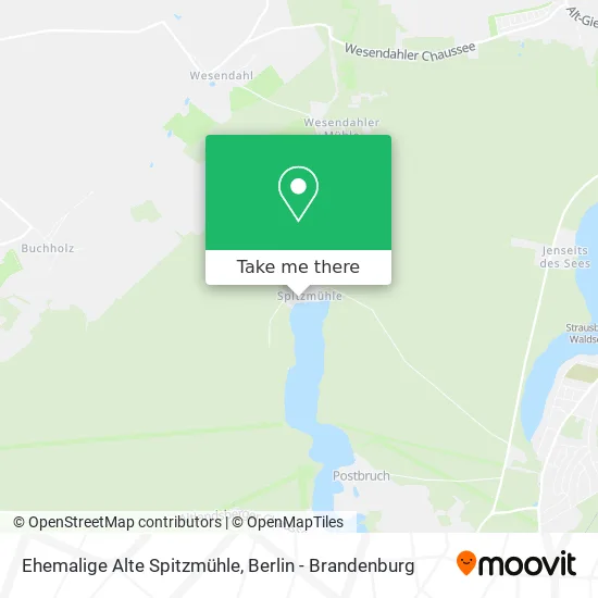 Карта Ehemalige Alte Spitzmühle