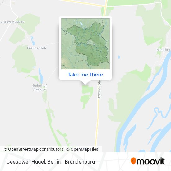 Geesower Hügel map