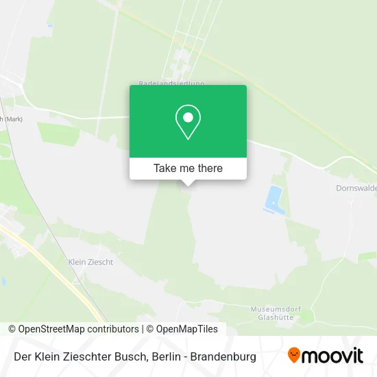 Карта Der Klein Zieschter Busch