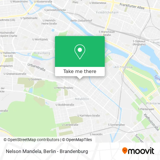 Карта Nelson Mandela