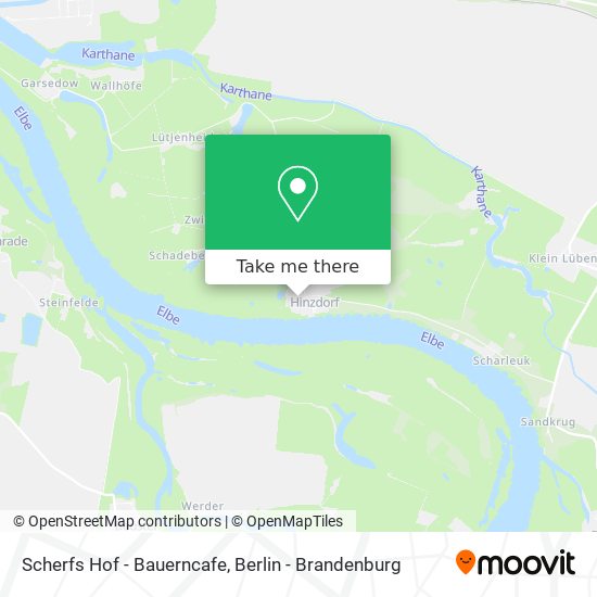 Scherfs Hof - Bauerncafe map