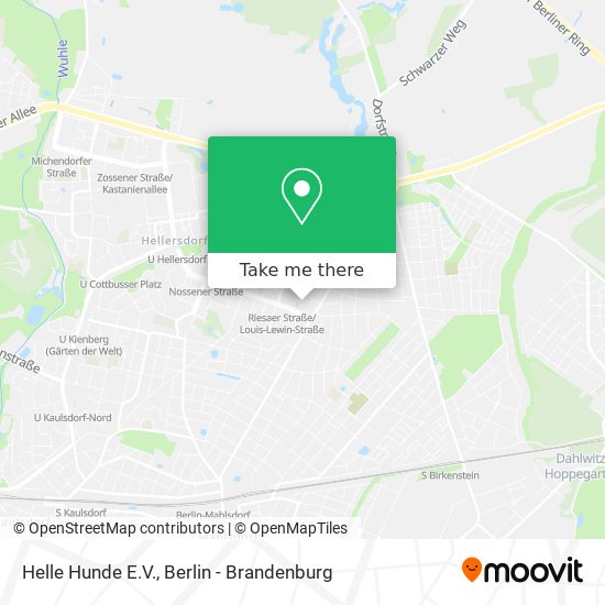 Helle Hunde E.V. map
