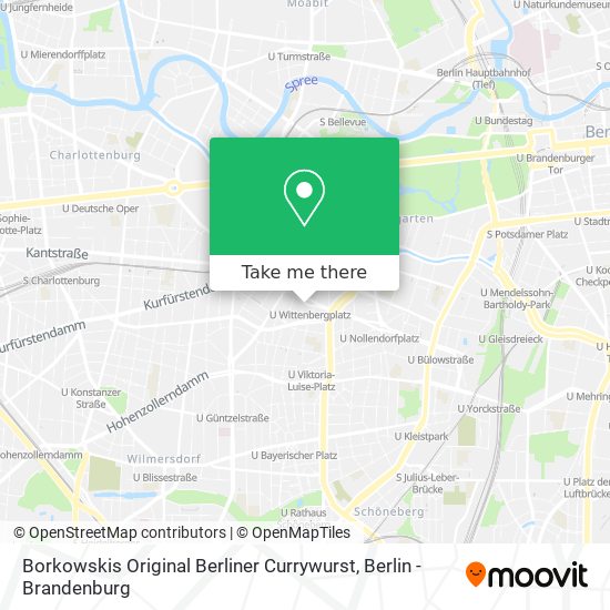 Borkowskis Original Berliner Currywurst map