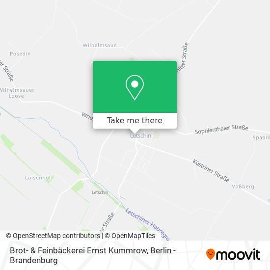 Brot- & Feinbäckerei Ernst Kummrow map