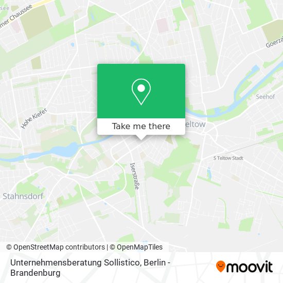 Unternehmensberatung Sollistico map