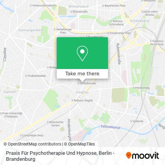Praxis Für Psychotherapie Und Hypnose map