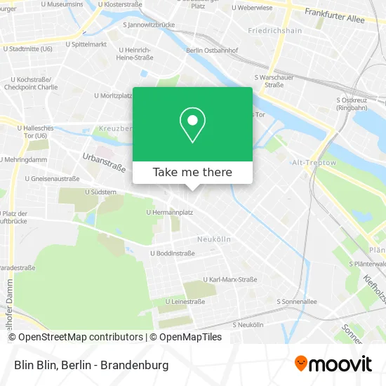 Карта Blin Blin