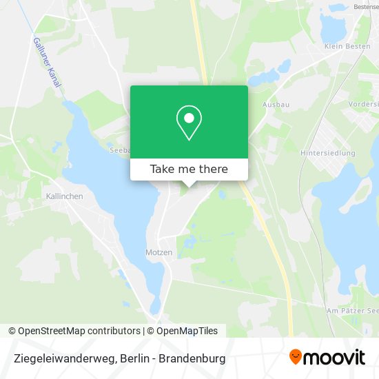 Ziegeleiwanderweg map