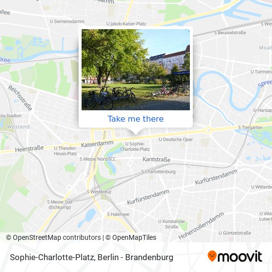 Sophie-Charlotte-Platz map