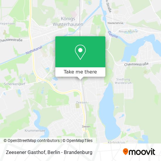 Zeesener Gasthof map