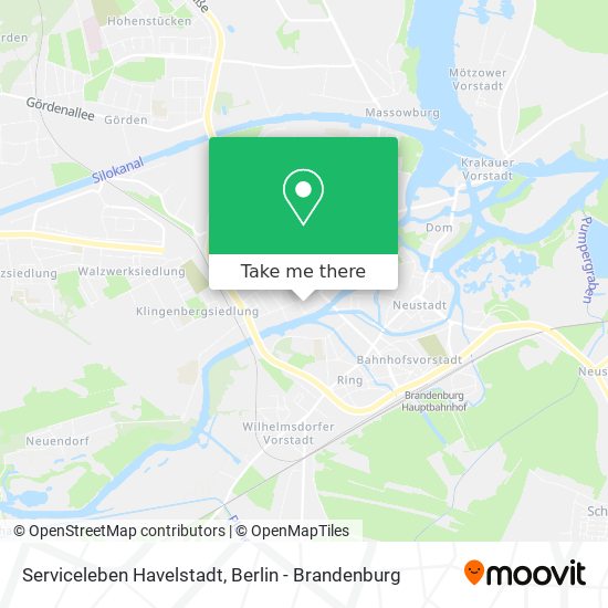 Карта Serviceleben Havelstadt