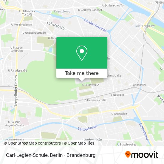 Carl-Legien-Schule map