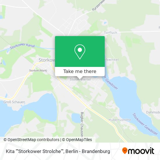 Kita ""Storkower Strolche"" map