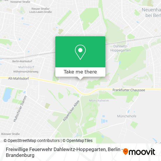 Freiwillige Feuerwehr Dahlewitz-Hoppegarten map