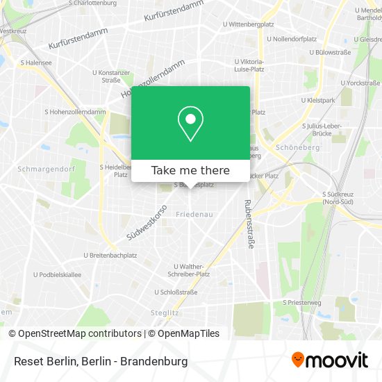 Карта Reset Berlin