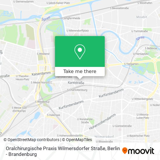 Oralchirurgische Praxis Wilmersdorfer Straße map