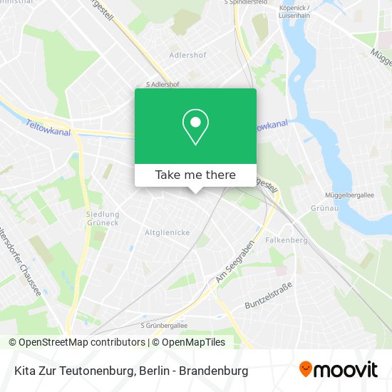 Kita Zur Teutonenburg map