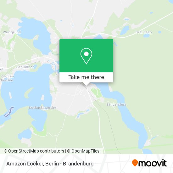 Amazon Locker map