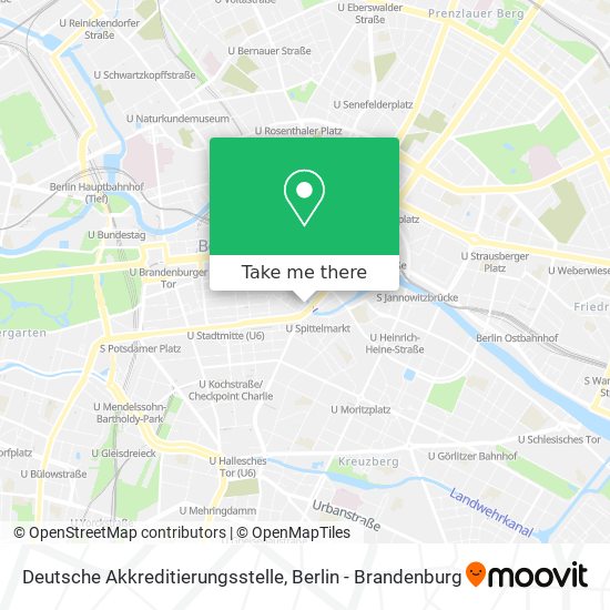 Deutsche Akkreditierungsstelle map