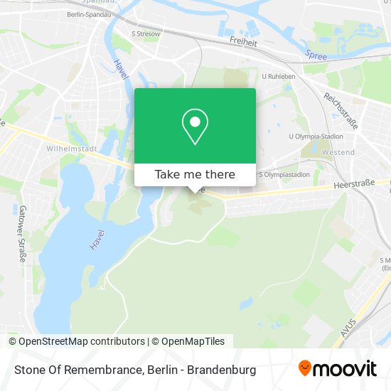 Stone Of Remembrance map