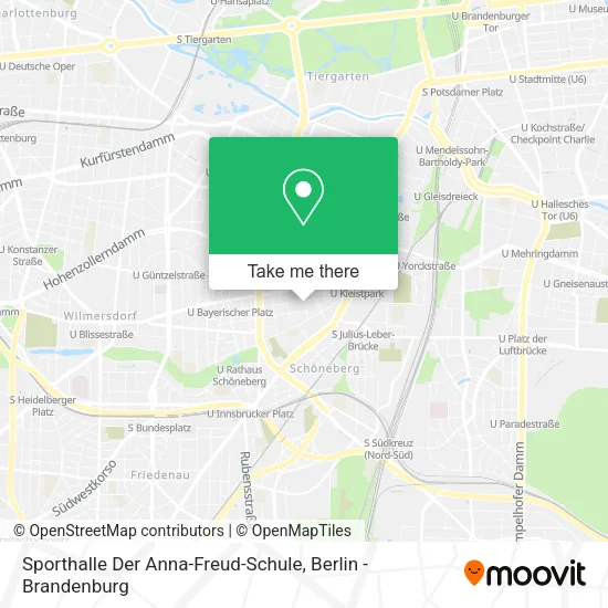 Sporthalle Der Anna-Freud-Schule map