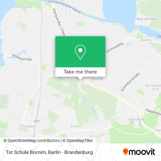 Tst Schule Bornim map