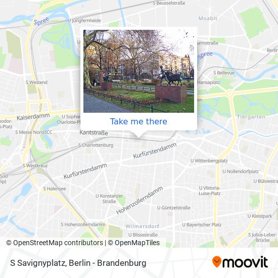 S Savignyplatz map