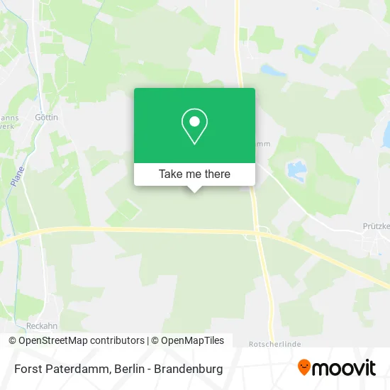 Forst Paterdamm map