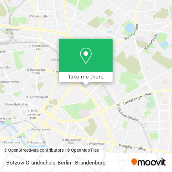 Bötzow Grundschule map