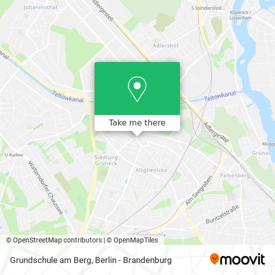 Grundschule am Berg map