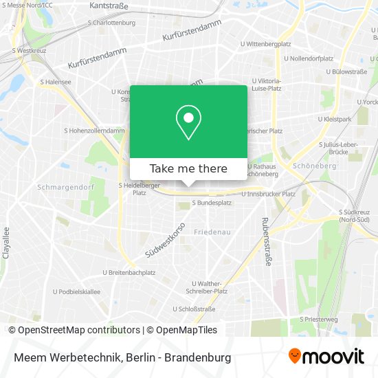 Meem Werbetechnik map