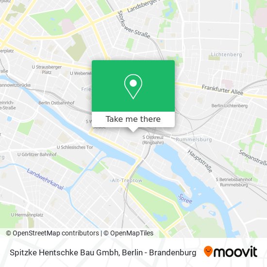 Spitzke Hentschke Bau Gmbh map