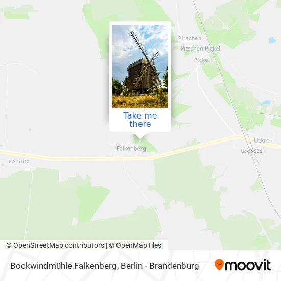Bockwindmühle Falkenberg map