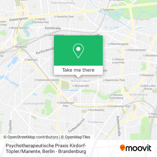 Psychotherapeutische Praxis Kirdorf-Töpler / Manente map