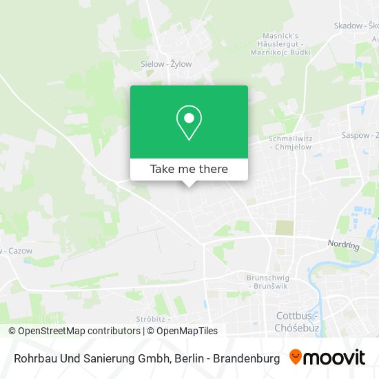 Карта Rohrbau Und Sanierung Gmbh