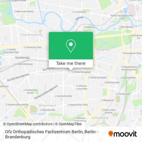 Ofz Orthopädisches Fachzentrum Berlin map