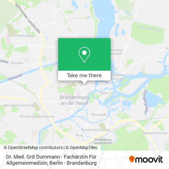 Dr. Med. Grit Dummann - Fachärztin Für Allgemeinmedizin map