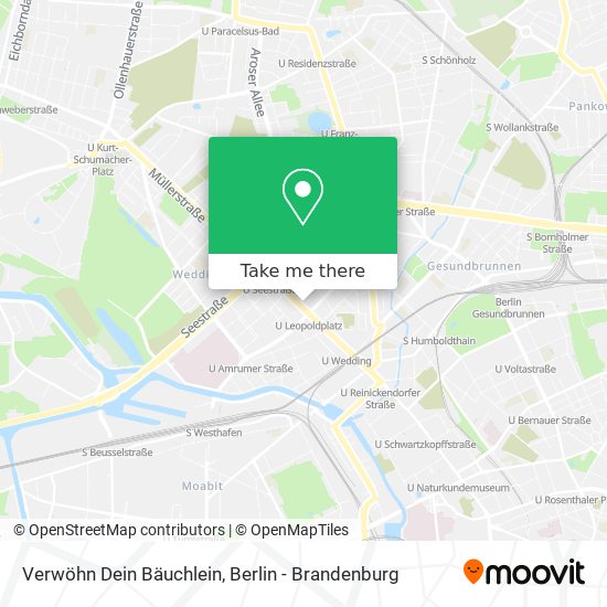 Карта Verwöhn Dein Bäuchlein