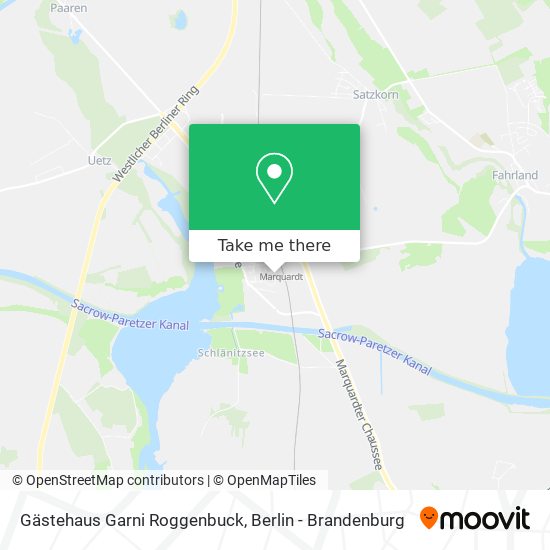 Карта Gästehaus Garni Roggenbuck
