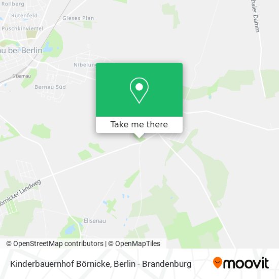 Kinderbauernhof Börnicke map