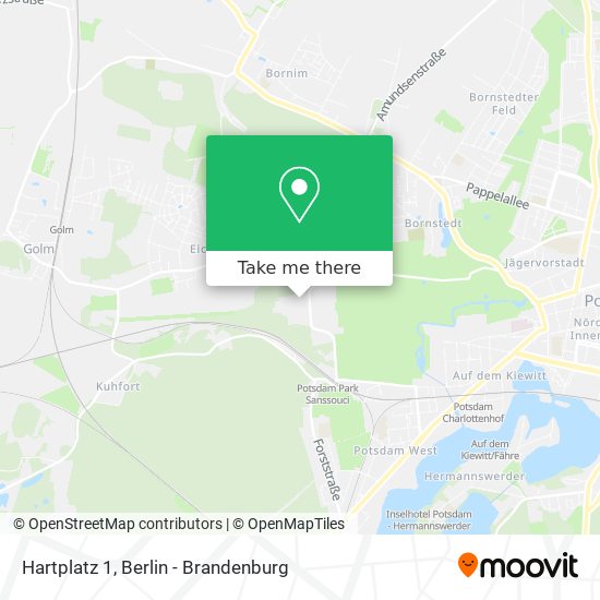 Hartplatz 1 map